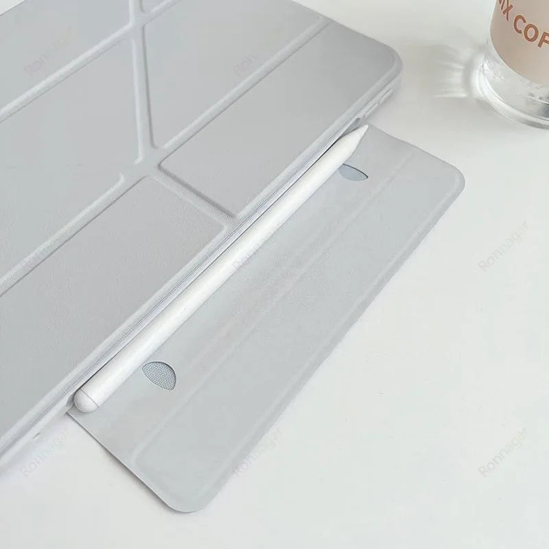 For 2026 iPad 12th A19 11th A16 Case Removable Magnetic Air11 13 M4 M3 Pro11 Pro12.9 Pro13 M2 M4 10 9th 10.2 10.9'' Air 4 5 10.5