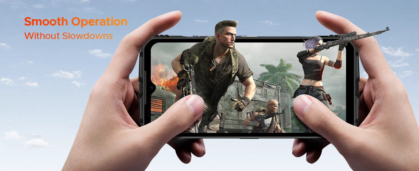 DOOGEE V Max Pro 5G Rugged Phone Dimensity 7050 6.58'' 120Hz 22000mAh Large Battery 12GB+512GB Lighting Effects 5g Smartphone