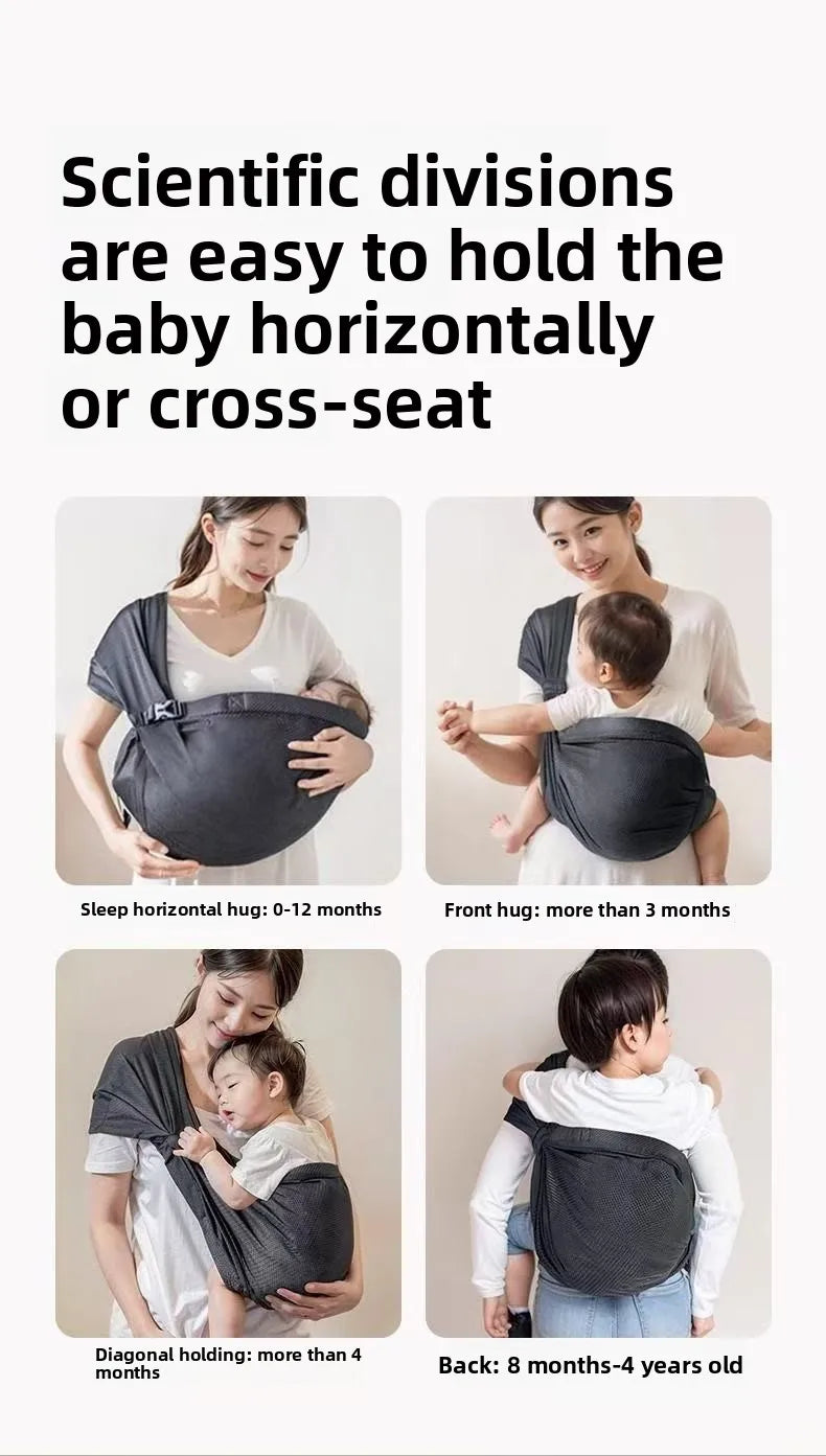 Portable Baby Sling Baby Carrier Wrap Toddler Backpack Shoulder Bag Bebe Carriers Newborn Backpacks Infant Bags for New Born