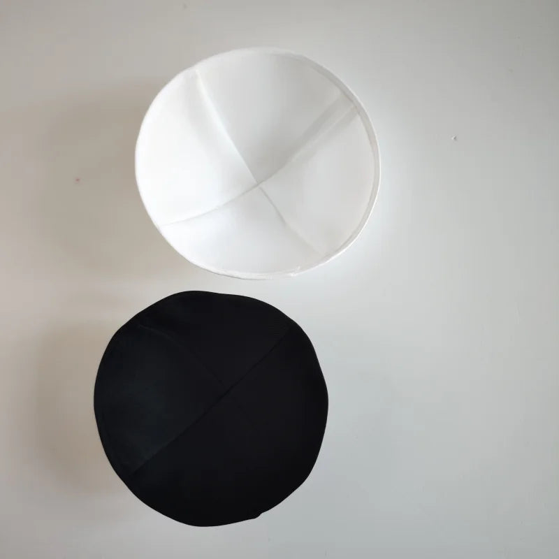 Traditional Jewish Hat Headwear For Religious Event Comfortable Round Kippah Yarmulke Men Everyday Use