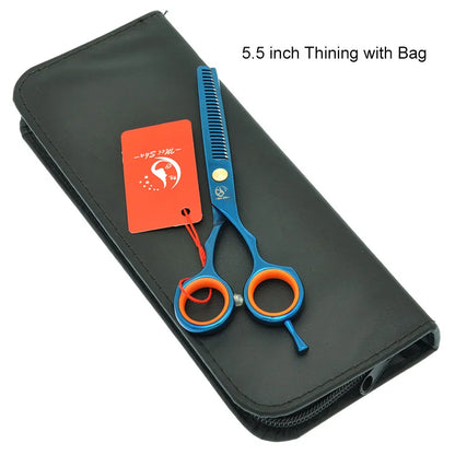 Meisha 5.5 inch Professional Hair Cutting Thinning Styling Tool Japan 440c Hairdressing Scissors Set Hair Salon Shears A0027A