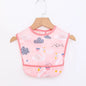 Baby Girls Apron Bibs Toddler Long Sleeve Scarf Waterproof Art Smock Feeding Bib Infant Boys Girls Kids Burp Cloth Bandana