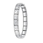 Hapiship 2024 New Men/Women's Jewelry 7/9/13mm Width Itanlian Elastic Charm Bracelet Fashion Stainless Steel Bangle ST-Top