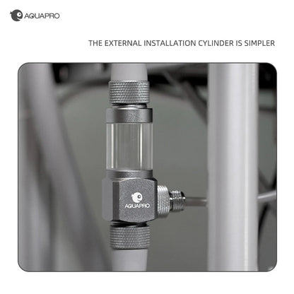 AQUAPRO External CO2 Atomizer Diffuser Sprayer Aquarium Fish Tanks Akvarium Filter Bucket Accessories Supplies Carbon Dioxide