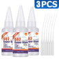15PCs 502 Super Strong Glue Instant Quick-drying Cyanoacrylate Adhesive Leather Rubber Wood Metal Strong Bond Liquid Glue Tool,Stationery Store Gel 502 Instant Strong Glue,With precision distributor,20g (0.7oz).
