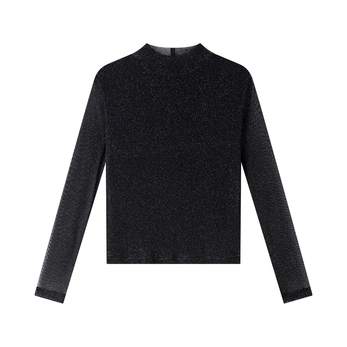 VIMLY Woman Knitting Sweater Slim Autumn 2026 Casual Female Long Sleeve Sweater Stand Neck Strecth Pullover Ladies Tops A2528