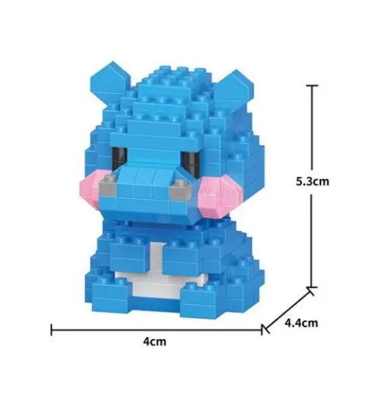 Insect Micro Animals Pet Cats Dog Building Blocks 3D Diamond Model BEE Snail Brick City Construction Toy for Children Kid Gift