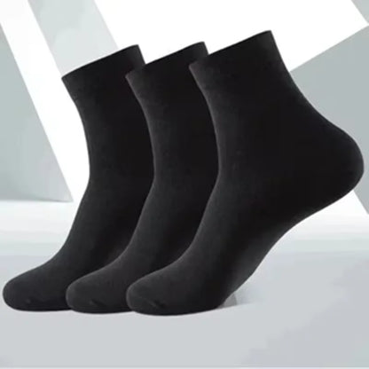 5 Pairs Socks MEN'S Mid-calf Spring and Autumn Sports Sweat Anti-odor MEN'S Socks Thin Sports Socks