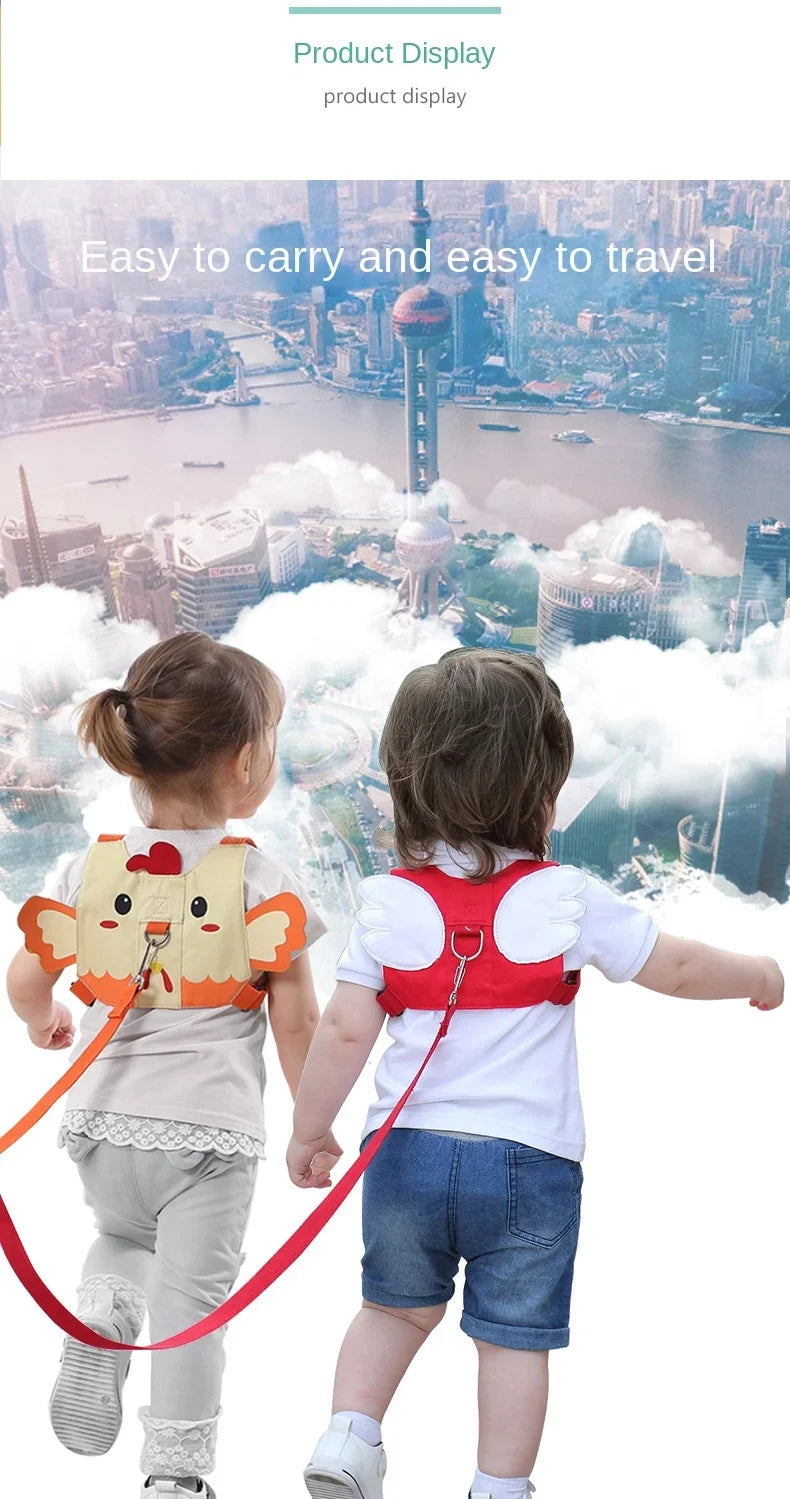 Baby Safety Walking Harness Belt Child Reins Aid Toddler Kids Strap Belt Outdoor Keep Harnesser Anti Lost Line