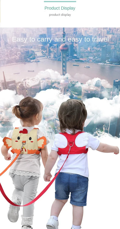 Baby Safety Walking Harness Belt Child Reins Aid Toddler Kids Strap Belt Outdoor Keep Harnesser Anti Lost Line