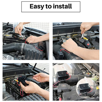 Leekooluu Mouse Repellent Ultrasonic 12v Anti-Rat Mouse Repeller For Cars Non-Toxic Keep Rodent Marten Animal Away Car Accessory