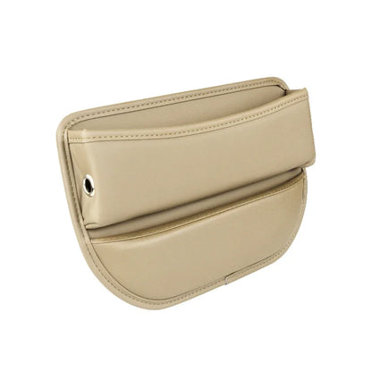 1pcs Leather Car Seat Gap Organizer Multifunction Console Crevice Filler Side Storage Box Car Interior Storage Pocket