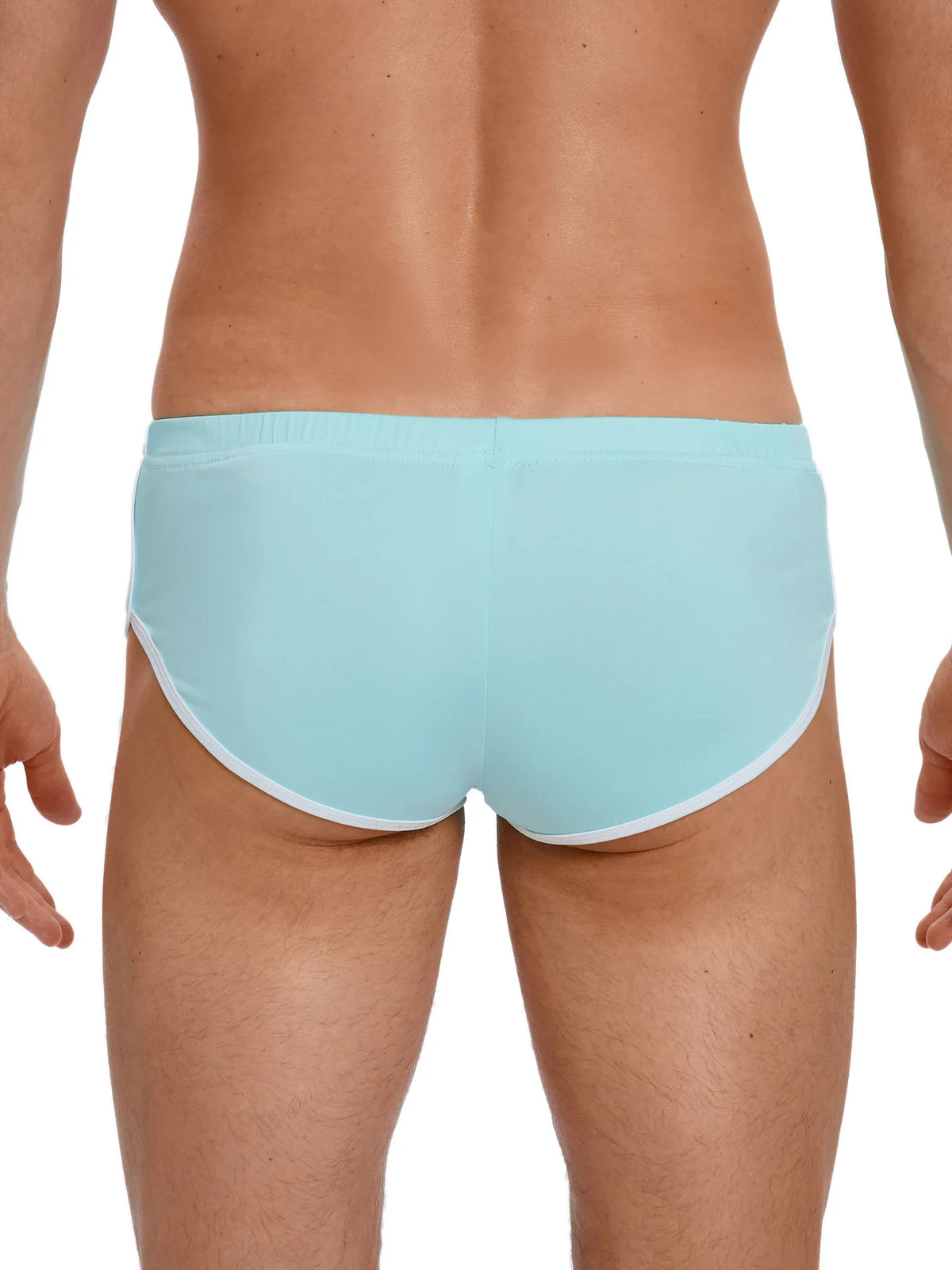 Sexy Running Elastic Sport Shorts Men's Summer Shorts Hot Pants Bar Nine Points Slim Fit Cotton Milk Silk Men's Fashion