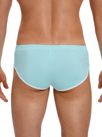 Sexy Running Elastic Sport Shorts Men's Summer Shorts Hot Pants Bar Nine Points Slim Fit Cotton Milk Silk Men's Fashion
