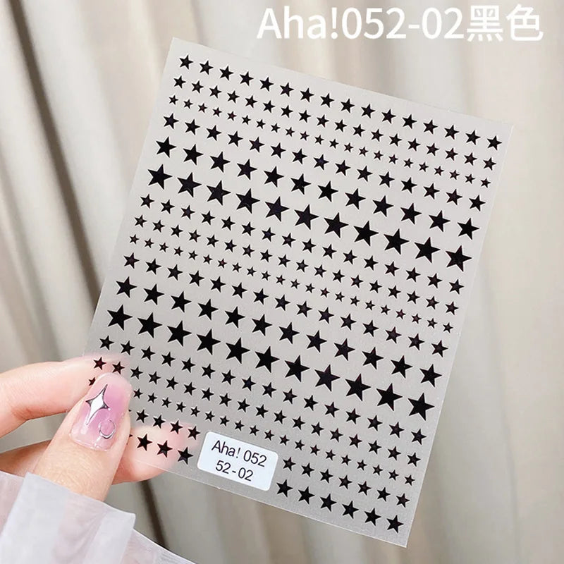 1sheet 3D Sweet Cherry Fruit Nail Art Stickers Summer Peach/Lemon/Star/Moon Nail Decals 8*10cm Adhesive Red Cherry Nail Decor %$