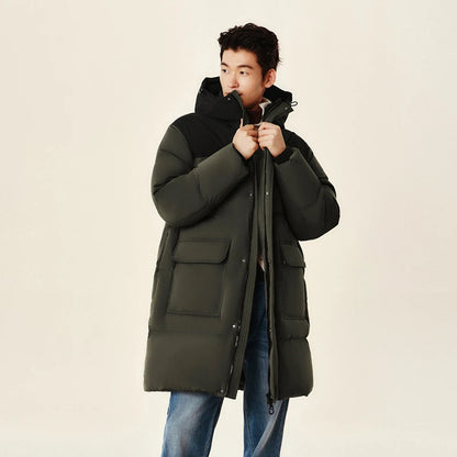 Semir Down Jacket Men 2026 New Waterproof Thick Outerwear Long Length Winter Clothing Couple