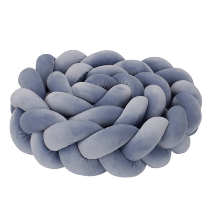 1-4M Baby Bumper Bed Braid Knot Pillow Cushion Bumper for Infant Crib Protector Cot Bumper Room Decor Crib Bedding Braid Set