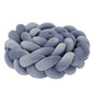 1-4M Baby Bumper Bed Braid Knot Pillow Cushion Bumper for Infant Crib Protector Cot Bumper Room Decor Crib Bedding Braid Set