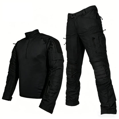 2026 Spring Autumn Men'sTactics Sets Wear Resistant Uniform Shirts Outdoor Sports 2-piece Suits Breathable Frog suit Cargo pants
