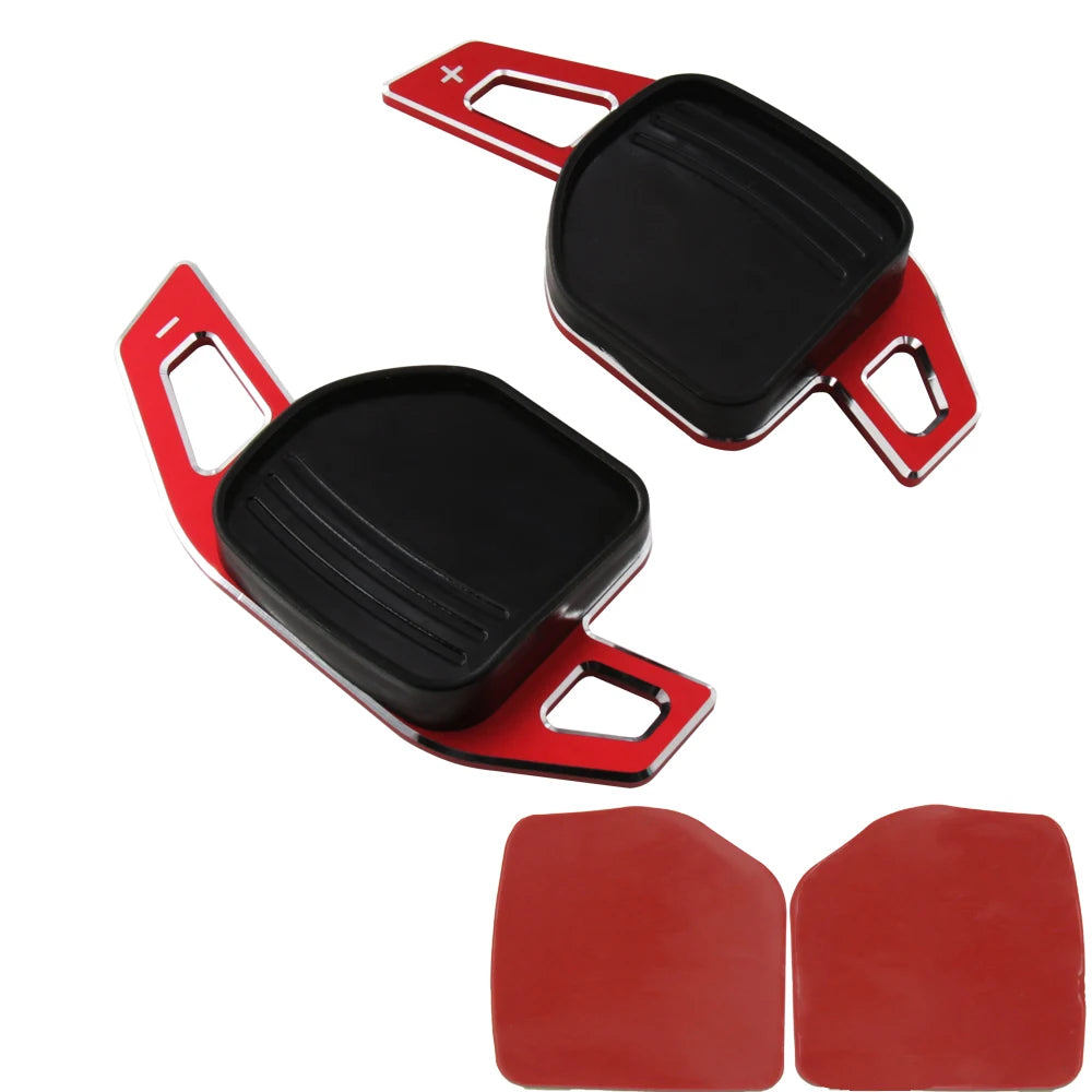 Car Steering Wheel DSG Shift Paddle Extension Stickers For Seat Alhambra Ateca Leon 5F FR Tarraco Ibiza 6P Cupra ST Accessories