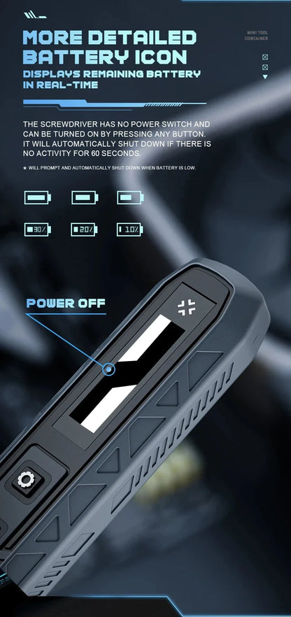 180 in 1 Precision Electric Screwdriver Set Magnetic Torx Hex Bits Repair Tools Power LED Equipment Power Tools Box Men Gift
