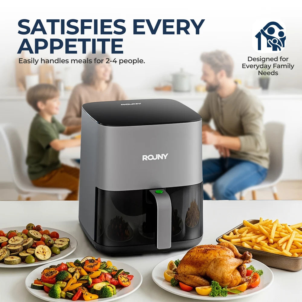1450W 5L Air Fryer Healthy Airfryer for Baby & Family Perfect for Baby Weaning & Family Meals