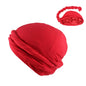 2022 New Elastic Men's Turban Hat Satin Lining Stretchy Men Bandana Indian Cap Fashion Male Hip Hop Caps Headband Biker Headwrap