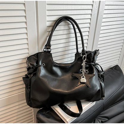 Fashionable Brand Design Tote Bag New Retro Shoulder Bag Casual Large-capacity Crossbody Bags Light Luxury High-end Women's Bags