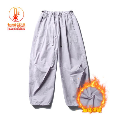 Men Streetwear Fashion Loose Casual Lightweight Quick Dry Sport Pants Women Outdoor Techwear Cargo Baggy Pant Boy Girl Trousers