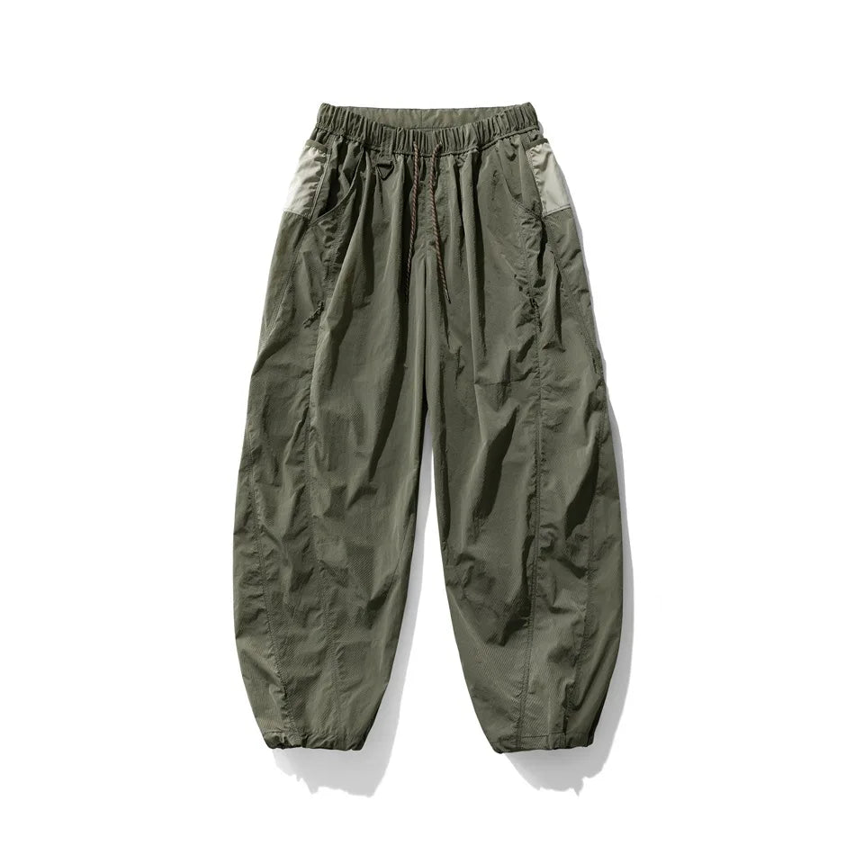 Outdoor Sports Casual Track Pants Men Women Lightweight Hiking Breathable Waterproof Quick Dry Loose Techwear Cargo Pant Trouser