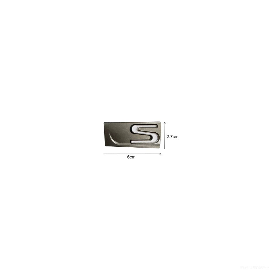 For Lexus LX570 S Accessories 2008-2019 Car Rear Trunk Special Emblem Badge Sticker Letter Rear Emblem