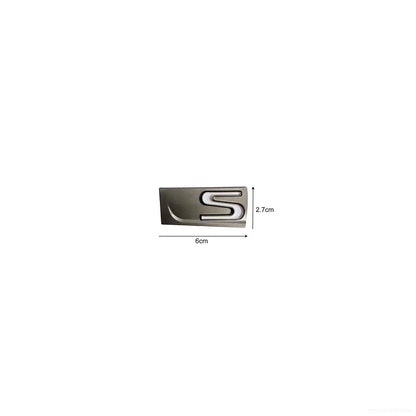 For Lexus LX570 S Accessories 2008-2019 Car Rear Trunk Special Emblem Badge Sticker Letter Rear Emblem