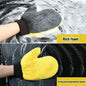 1/2Pcs Ultra-Luxury Microfiber Car Wash Gloves Car Cleaning Tool Home Use Multi-function Cleaning Brush Detailing Washing Gloves