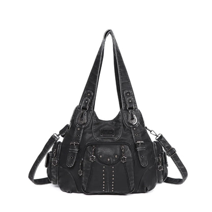Angel Kiss Bag Women Fashion Handbags Women Shoulder Bags PU Leather Handbag Female Satchel Shoulder Purse Bag Bolsa Feminina