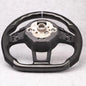 Carbon Fiber Steering Wheel Leather For Volkswagen Golf 7 7.5 GTI GTD GTE R 2013-2020 Polo GTI Tiguan Passat DSG
