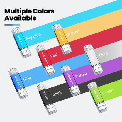 128GB High Speed TYPE C 2in1 USB Flash Drive 64GB Metal Pen Drive Smart Phone Car TV USB Stick 4GB 32GB Office Gift Memory Stick