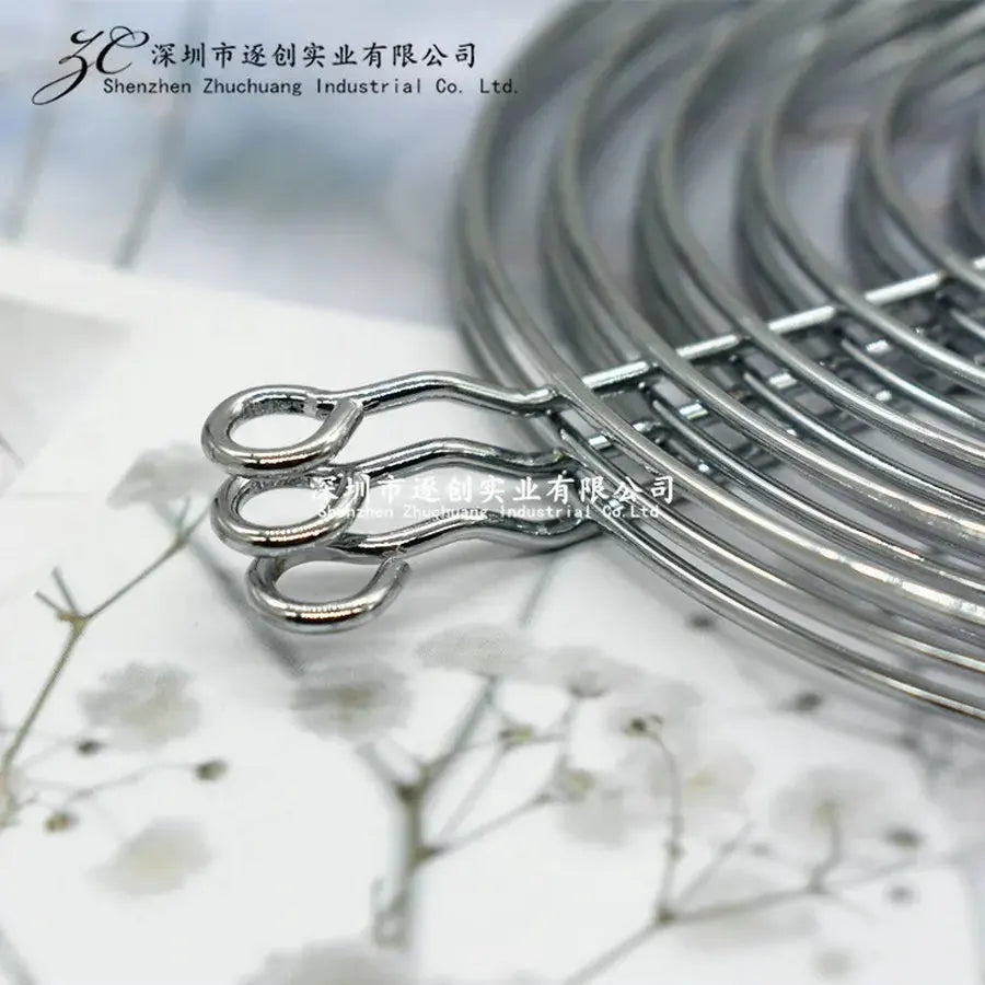 8cm cooling fan mesh cover 80x80mm 8025 fan protection iron mesh 304 stainless steel mesh