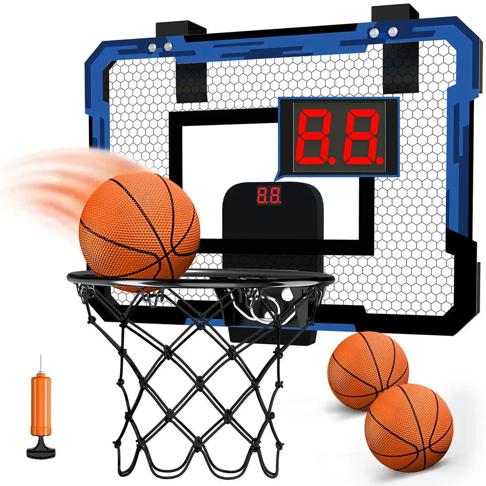 New Children's Sports Basketball Set Toys Wall-mounted Folding Basketball Rack Outdoor Indoor Parent-child Sports Games