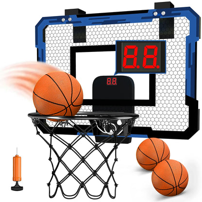 New Children's Sports Basketball Set Toys Wall-mounted Folding Basketball Rack Outdoor Indoor Parent-child Sports Games