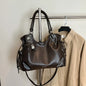 Fashionable Brand Design Tote Bag New Retro Shoulder Bag Casual Large-capacity Crossbody Bags Light Luxury High-end Women's Bags
