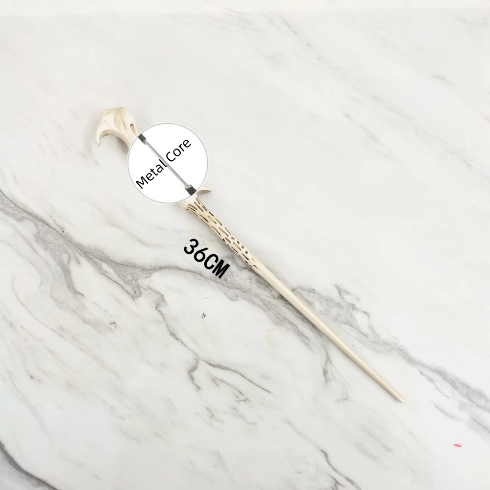 Anime Cosplay Magic Metal Core Wand With Box Children Decoration Toy Accessories For Kids Bacchetta Di Plastic Magic Stick