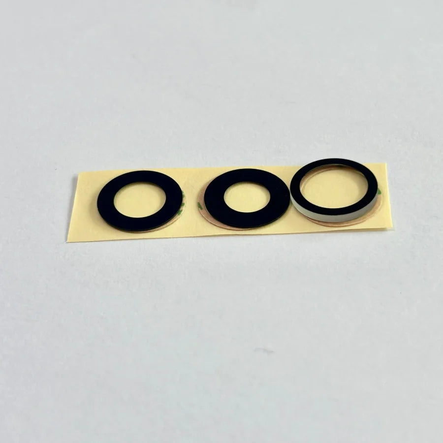 AliSunny 10pcs Back Camera Glass for iPhone 7 8 Plus 6 6S 6Plus 7Plus X XR XS Max 11 12 Rear Cover Lens 3M Sticker Holder Parts