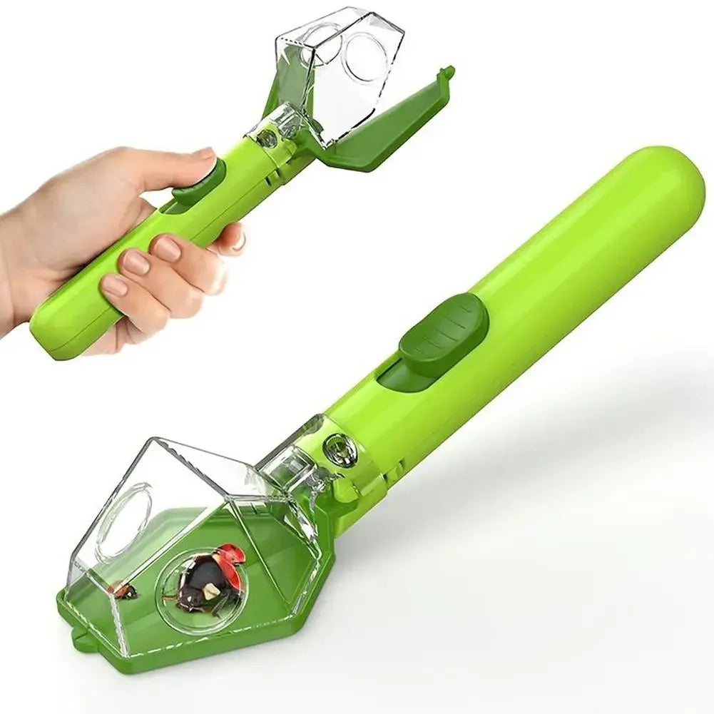 Outdoor Bug Catcher and Viewer 6X Observation Magnifier, Safe Backyard Exploration Insect Catcher for Nature Learning