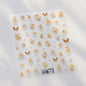 Jelly Butterfly 5D Nail Art Sticker Rhinestone Crystal Charming Shiny Insect Animals DIY Self Adhesive Decoration Manicure Decal