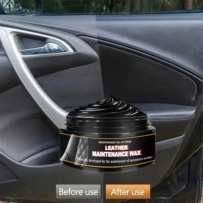 Black Interior Plastic Restoration Cream, Car Dashboard Wax Repair, Anti-Aging Whitening Agent, Tire Shine Paste, Leather Sofa S