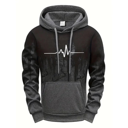 High Quality Men's Tracksuit Casual Jogging Men Versatile Sweatshirts Sweat Pants Fashion Comfort Daily Sports Simple Hoodie Set