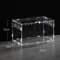 Acrylic Transparent Reptile Terrarium Breeding Box Turtle Cage Nano Arboreal Tarantula Enclosure Dearded Dragon Reptiles Habitat