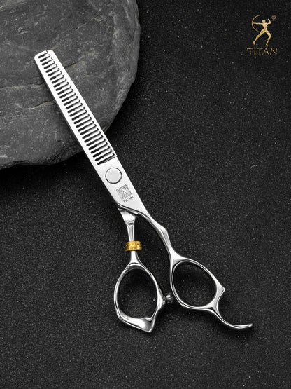 Titan 3D Scissors Professional Barber Hairdressing Shears Hair Cutting Machine Barber Shop Hair Scissors