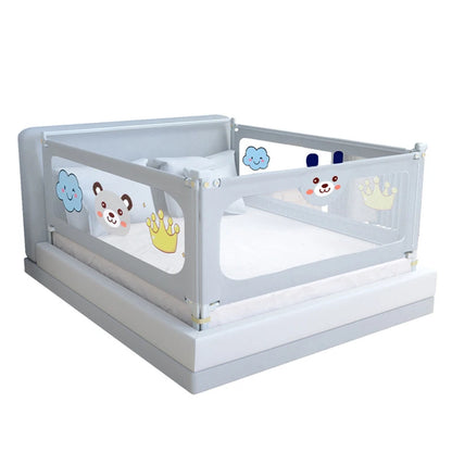 IMBABY Bed Guardrail Liftable Crib Protectors Adjustable Handrail Bed Safety Children Washable Baby Safety Bed Barrier Bumper
