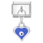 Fashion Devil Eyes Cats Tai Chi Heart Star Flowers Italian Charm Links Stainless Steel Fit 9mm Bracelet Jewelry Diy Making Gifts